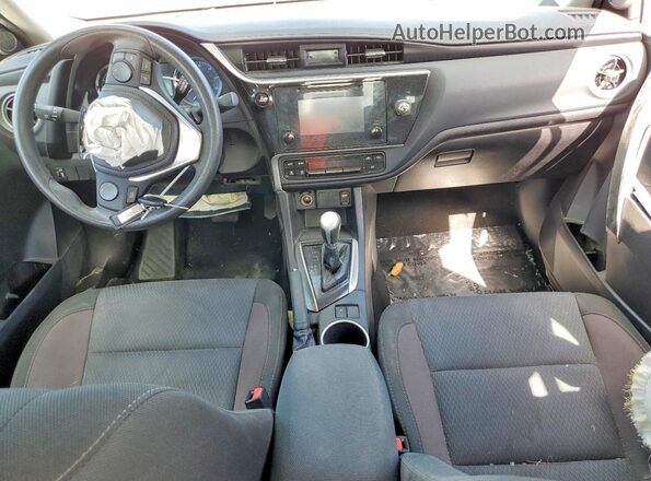 2T1BURHE0JC988499 2018 TOYOTA COROLLA White Առջևի վահանակի տեսք