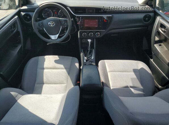 2T1BURHE0KC181515 2019 TOYOTA COROLLA Gray Առջևի վահանակի տեսք