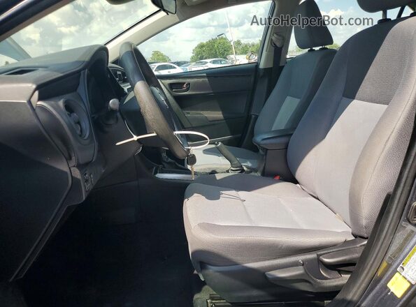 2T1BURHE0KC181515 2019 TOYOTA COROLLA Gray Սալոնի դիմացի տեսք