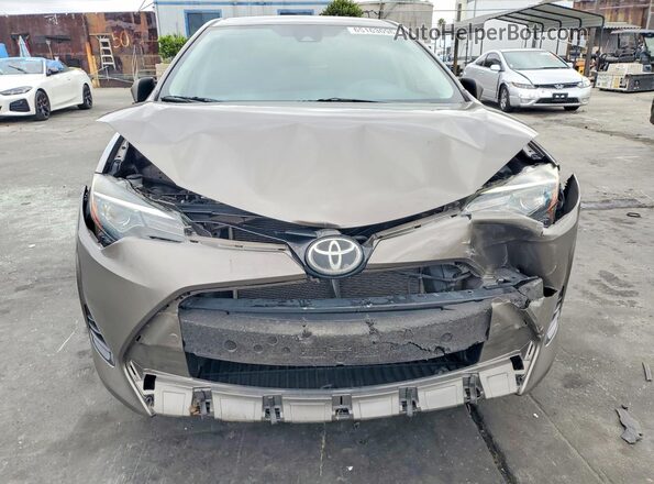 2T1BURHE0KC197195 2019 TOYOTA COROLLA Gray Вид спереду