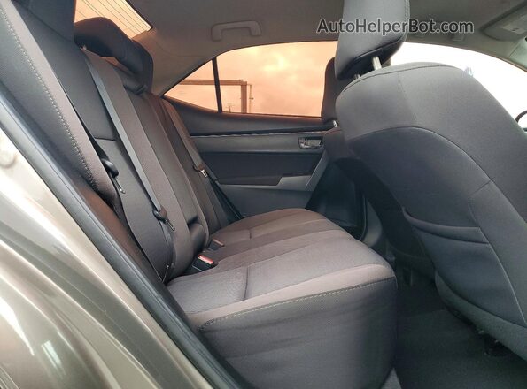 2T1BURHE0KC197195 2019 TOYOTA COROLLA Gray Вид задніх сидінь