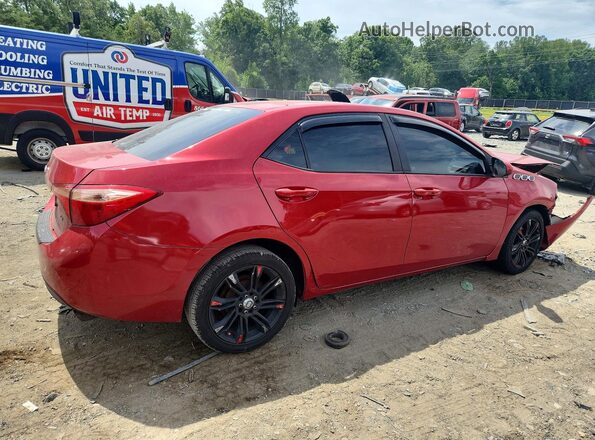 2T1BURHE0KC235931 2019 TOYOTA COROLLA Red Rear right