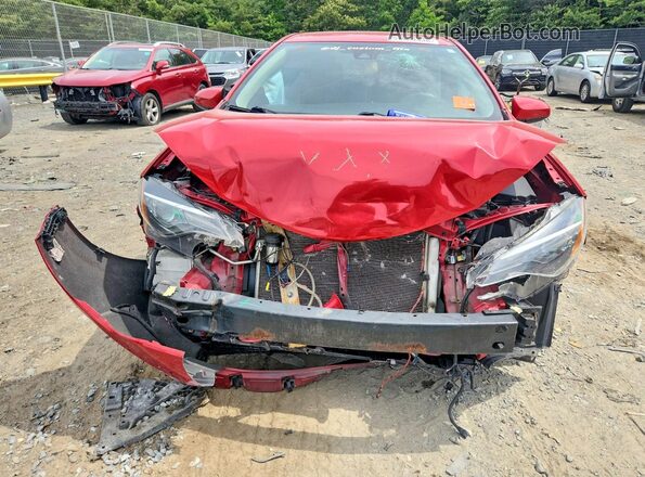 2T1BURHE0KC235931 2019 TOYOTA COROLLA Red Front view