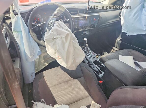 2T1BURHE0KC235931 2019 TOYOTA COROLLA Red Dashboard view