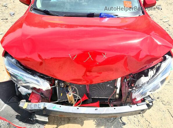 2T1BURHE0KC235931 2019 TOYOTA COROLLA Red Rear interior view