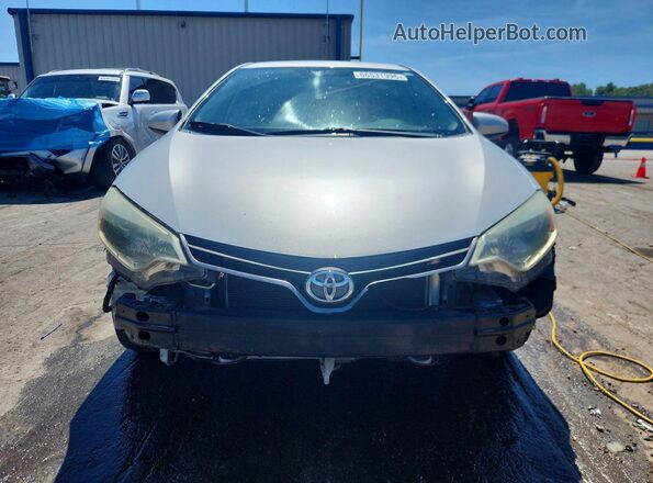 2T1BURHE1GC541527 2016 TOYOTA COROLLA Silver Vista del cuadro de instrumentos
