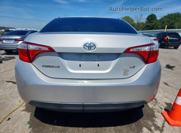 2T1BURHE1GC541527 2016 TOYOTA COROLLA Silver Vista del compartimento del motor