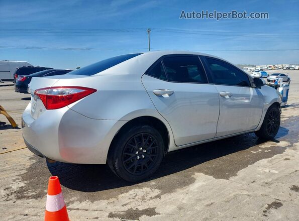 2T1BURHE1GC541527 2016 TOYOTA COROLLA Silver Vista trasera