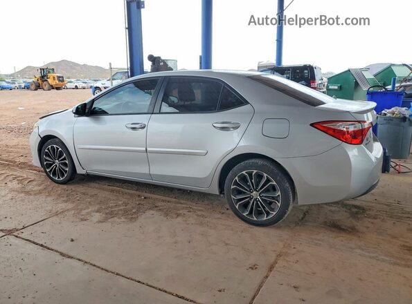 2T1BURHE1GC574432 2016 TOYOTA COROLLA Серебряный Задняя левая четверть