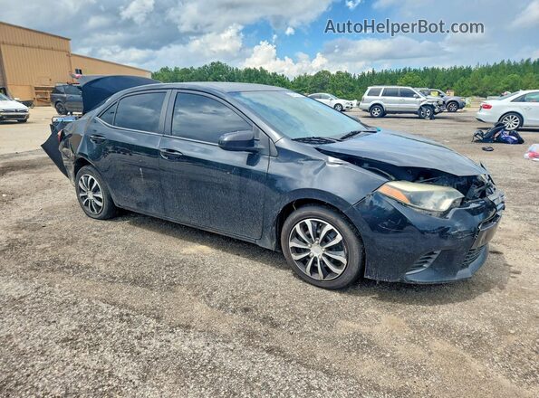 2T1BURHE1GC625007 2016 TOYOTA COROLLA Black Передня права чверть