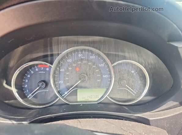 2T1BURHE1GC646343 2016 TOYOTA COROLLA Red Вид щитка приладів