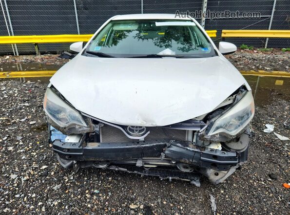 2T1BURHE1GC670030 2016 TOYOTA COROLLA White წინა ხედი