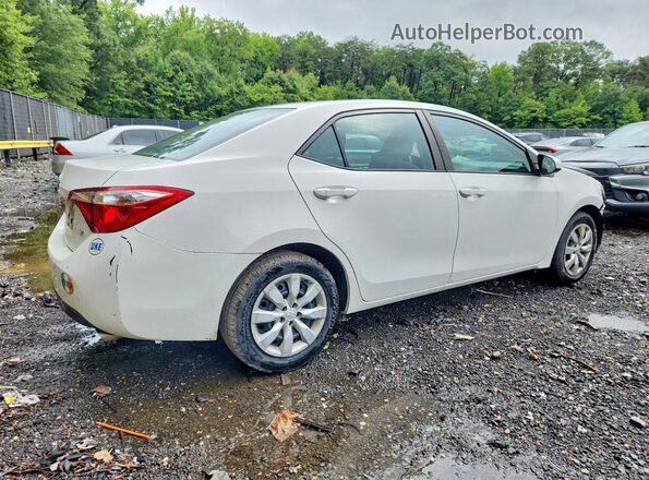 2T1BURHE1GC670030 2016 TOYOTA COROLLA White უკანა მარჯვენა