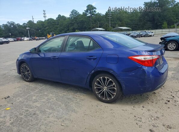 2T1BURHE1GC673574 2016 TOYOTA COROLLA Blue Հետևի ձախ