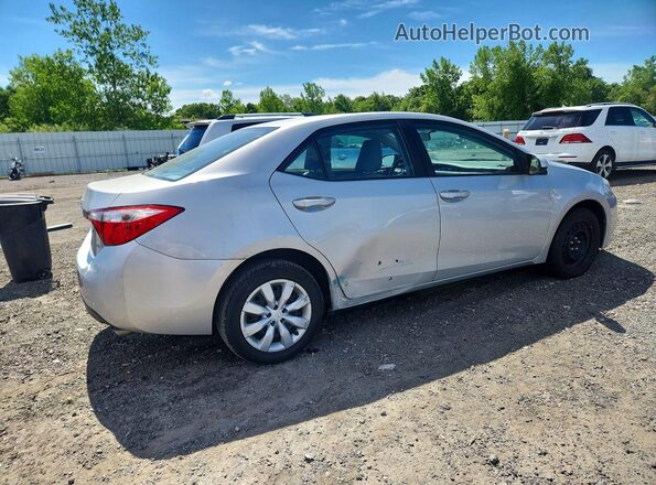 2T1BURHE1GC708372 2016 TOYOTA COROLLA Silver Հետևի աջ