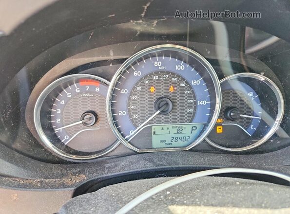 2T1BURHE1GC708372 2016 TOYOTA COROLLA Silver Սարքավորումների վահանակի տեսք