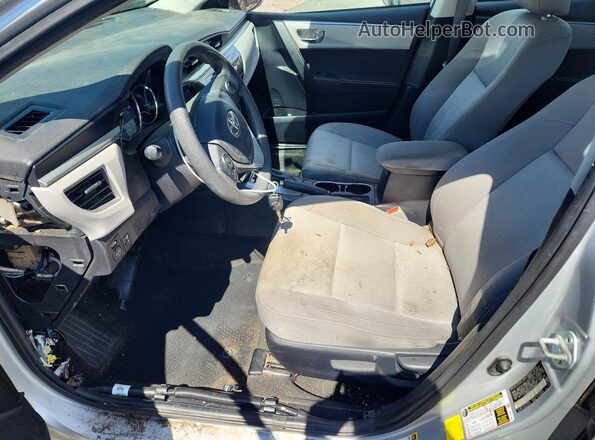 2T1BURHE1GC708372 2016 TOYOTA COROLLA Silver Սալոնի դիմացի տեսք