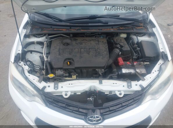 2T1BURHE1GC721445 2016 TOYOTA COROLLA White Հետևի տեսք