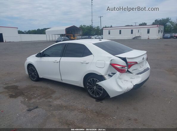 2T1BURHE1GC721445 2016 TOYOTA COROLLA White Հետևի ձախ