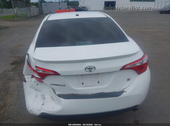 2T1BURHE1GC721445 2016 TOYOTA COROLLA White Դիմացի տեսք