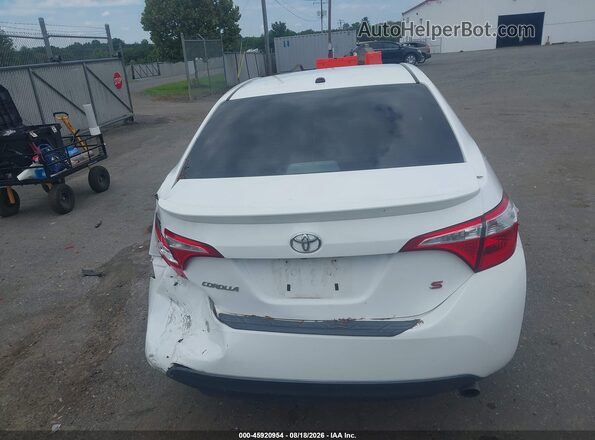 2T1BURHE1GC721445 2016 TOYOTA COROLLA White 