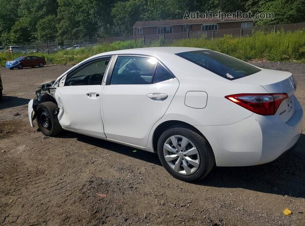 2T1BURHE1GC722238 2016 TOYOTA COROLLA White უკანა მარცხენა