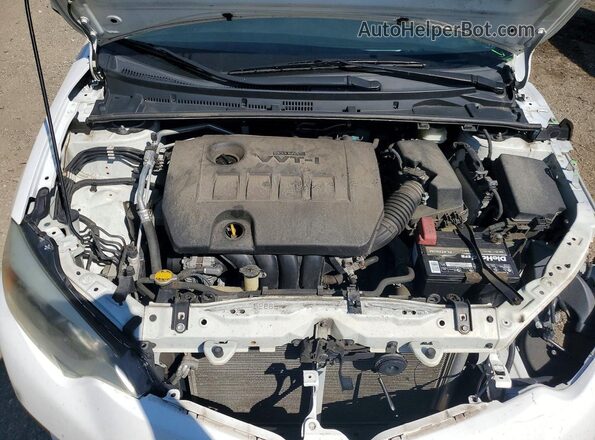 2T1BURHE1GC722238 2016 TOYOTA COROLLA White ძრავის განყოფილების ხედი