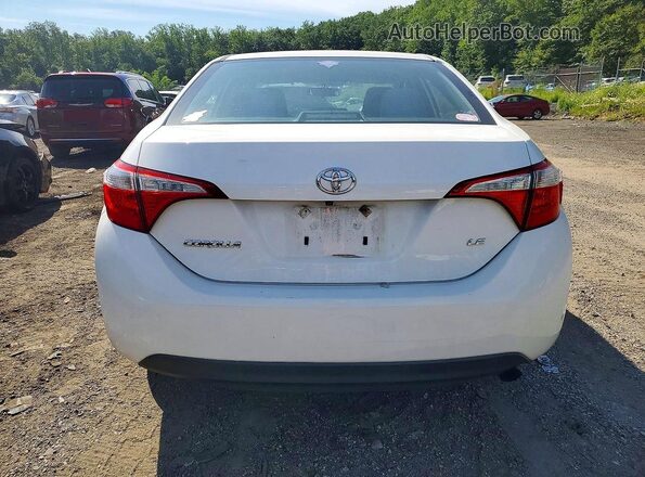2T1BURHE1GC722238 2016 TOYOTA COROLLA White წინა სალონის ხედი