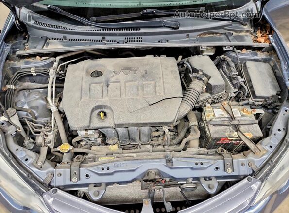 2T1BURHE1GC725527 2016 TOYOTA COROLLA Blue Սալոնի հետևի տեսք