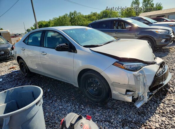 2T1BURHE1HC748291 2017 TOYOTA COROLLA Silver Передня права чверть