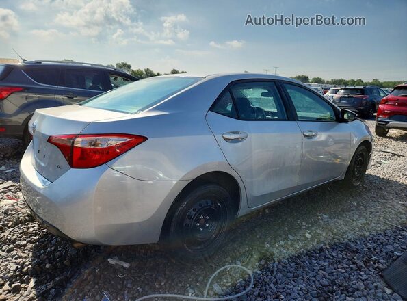 2T1BURHE1HC748291 2017 TOYOTA COROLLA Silver Задня права чверть