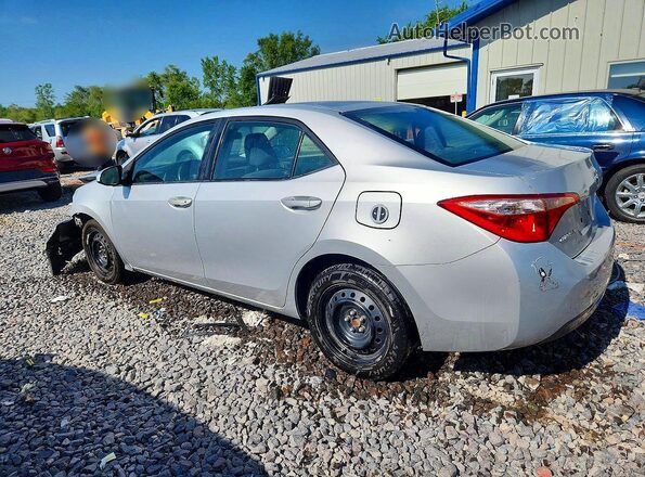 2T1BURHE1HC748291 2017 TOYOTA COROLLA Silver Задня ліва чверть