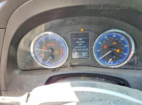 2T1BURHE1HC748291 2017 TOYOTA COROLLA Silver Вид щитка приладів