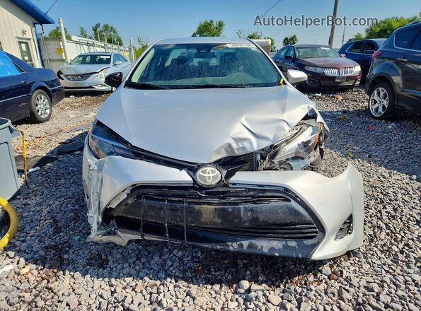 2T1BURHE1HC748291 2017 TOYOTA COROLLA Silver Вид спереду