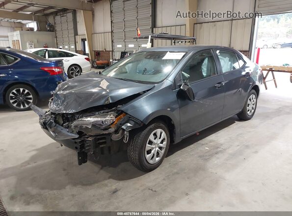2T1BURHE1HC749327 2017 TOYOTA COROLLA Gray Передня ліва чверть