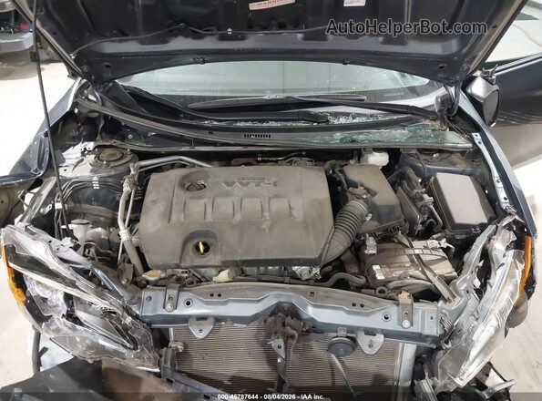 2T1BURHE1HC749327 2017 TOYOTA COROLLA Gray Вид ззаду