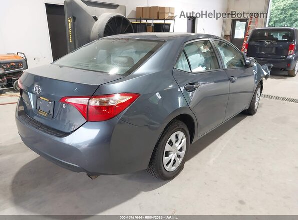 2T1BURHE1HC749327 2017 TOYOTA COROLLA Gray Задня права чверть