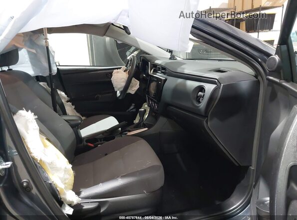 2T1BURHE1HC749327 2017 TOYOTA COROLLA Gray Вид салону спереду