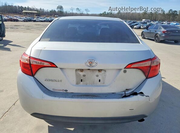 2T1BURHE1HC783588 2017 TOYOTA COROLLA Silver უკანა ხედი