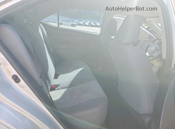 2T1BURHE1HC783588 2017 TOYOTA COROLLA Silver უკანა სავარძლების ხედი