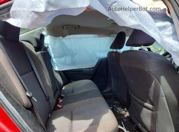 2T1BURHE1HC788046 2017 TOYOTA COROLLA Red Вид задніх сидінь
