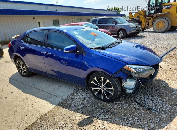 2T1BURHE1HC802091 2017 TOYOTA COROLLA Blue Front right