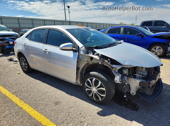 2T1BURHE1HC834037 2017 TOYOTA COROLLA Silver Front right