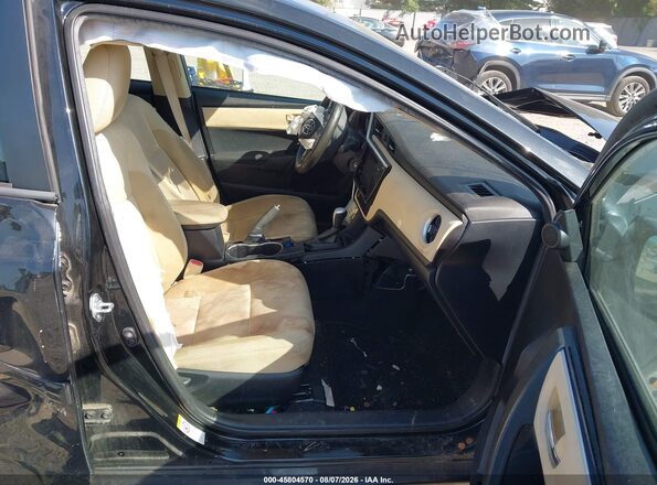 2T1BURHE1HC847547 2017 TOYOTA COROLLA Black წინა სალონის ხედი