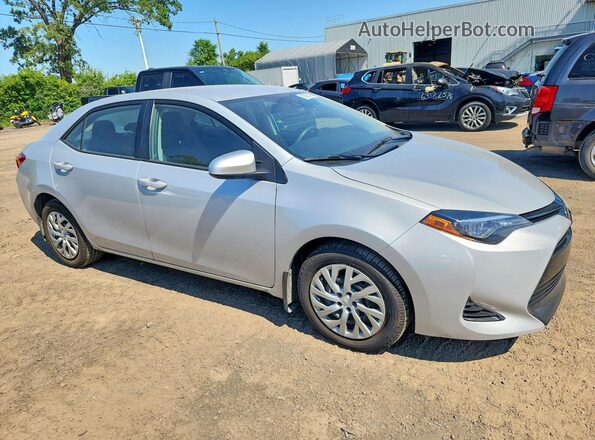 2T1BURHE1HC870875 2017 TOYOTA COROLLA Silver Front right