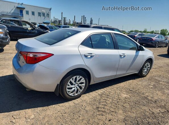 2T1BURHE1HC870875 2017 TOYOTA COROLLA Silver Rear right