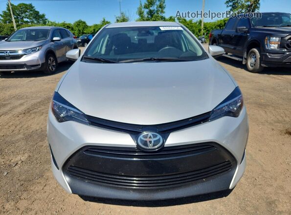 2T1BURHE1HC870875 2017 TOYOTA COROLLA Silver Front view