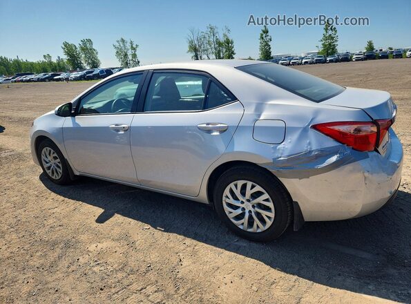 2T1BURHE1HC870875 2017 TOYOTA COROLLA Silver Rear left