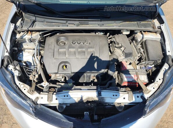 2T1BURHE1HC870875 2017 TOYOTA COROLLA Silver Rear interior view