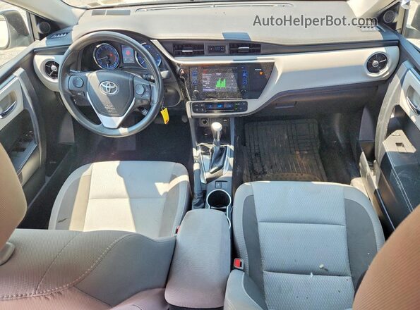2T1BURHE1HC900280 2017 TOYOTA COROLLA White Առջևի վահանակի տեսք